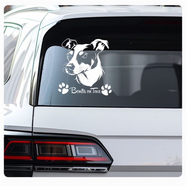 Bodegero Andaluz Name Autoaufkleber Auto Aufkleber Sticker Pfoten A4308